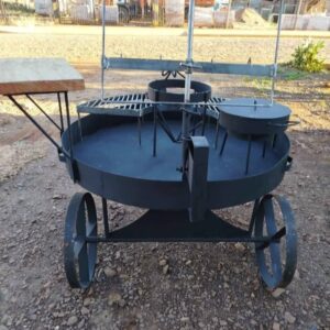 Parrilla tipo Carretilla